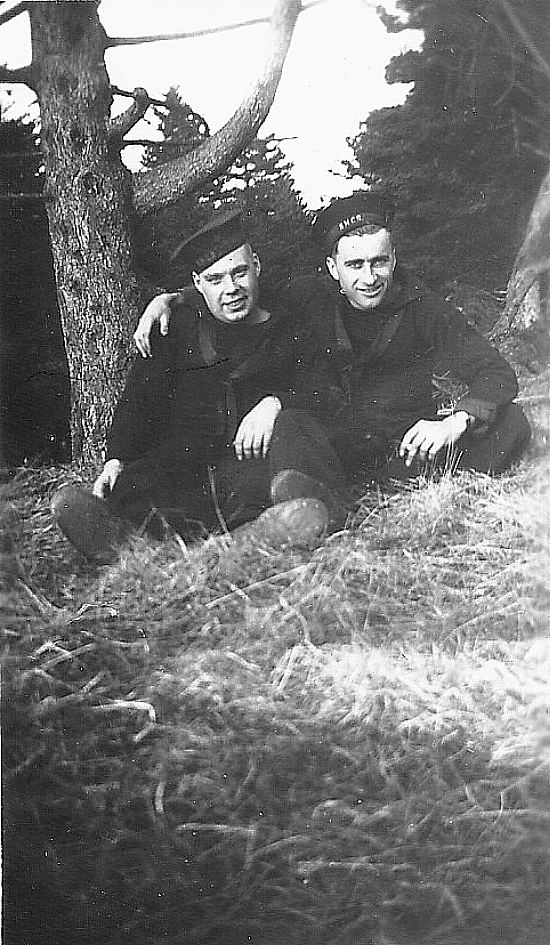 Royal Canadian Navy : Probably HMCS Cornwallis, 1943